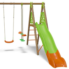 Carregar imatge al visor de la galeria, Gronxador per a jardí Churro amb rocòdrom i balancí