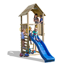 Carregar imagem no visualizador da galeria, Parque infantil con caseta, tobogán y arenero