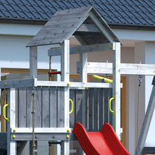 Carregar imatge al visor de la galeria, casita de madera con tobogán para jardín