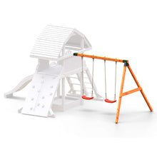 Carregar imatge al visor de la galeria, Parc infantil Giant Move color Teca amb casa extra gran