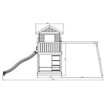 Cargar imagen en el visor de la galería, casita de madera para jardín medidas