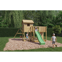 Carregar imatge al visor de la galeria, casita de madera con tobogán