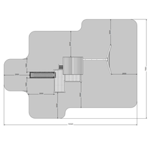 Carregar imatge al visor de la galeria, casita de madera con tobogán medidas