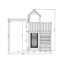 Cargar imagen en el visor de la galería, Parque Infantil Activer con mesa de picnic