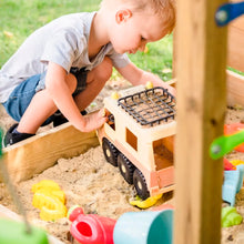 Carregar imatge al visor de la galeria, Parc infantil Smart Explorer amb rocòdrom i tobogan