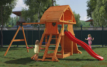 Carregar imatge al visor de la galeria, Parc infantil Giant Move color Teca amb casa extra gran