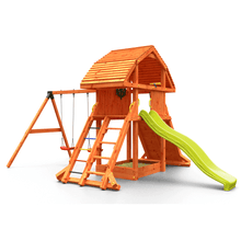 Carregar imatge al visor de la galeria, Parc infantil Giant Move color Teca amb casa extra gran