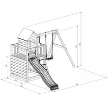 Cargar imagen en el visor de la galería, Parque infantil medidas