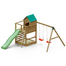 Cargar imagen en el visor de la galería, Parque infantil Jarcas con columpio tobogán y arenero