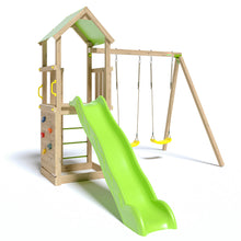 Carregar imatge al visor de la galeria, Parc infantil Smart Experience amb rocòdrom i tobogan