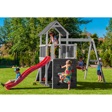 Load image into Gallery viewer, Carol 3 Gray White playground with slide