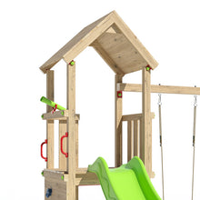 Carregar imatge al visor de la galeria, Parc infantil Smart Explorer amb rocòdrom i tobogan