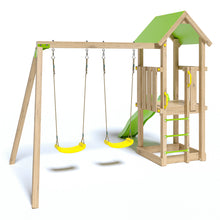 Load image into Gallery viewer, Easy Experience playground with slide and swings