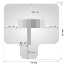 Load image into Gallery viewer, Giant teak color playground with extra large house