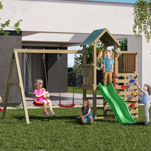 Load image into Gallery viewer, Jugar en un parque infantil en casa