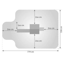 Load image into Gallery viewer, Joy slide for garden in Teak colour with tower and sandpit