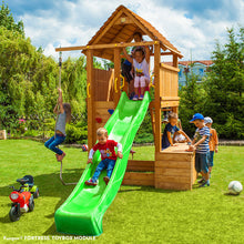 Carregar imatge al visor de la galeria, Torre para jardín con gran tobogán