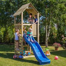 Carregar imagem no visualizador da galeria, Parque infantil con caseta, tobogán y arenero