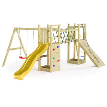 Cargar imagen en el visor de la galería, Parque infantil para jardín tobogán amarillo