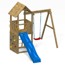 Carregar imatge al visor de la galeria, parque infantil para jardín con tobogán