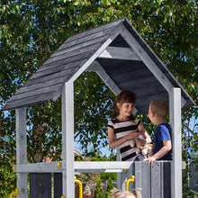 Load image into Gallery viewer, Carol 3 Gray White playground with slide