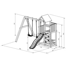 Load image into Gallery viewer, Medidas del parque infantil chester