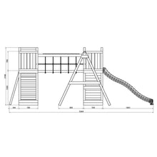Cargar imagen en el visor de la galería, Parque infantil para jardín medidas