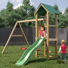 Load image into Gallery viewer, Columpio con tobogán para jardín