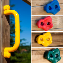 Carregar imatge al visor de la galeria, Parc infantil Carol 3 amb rocòdrom i gronxador