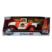 Load image into Gallery viewer, Coche teledirigido Jeep Wrangler Jurassic Park
