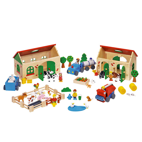 Granja de Joguina de Fusta Gran Goki