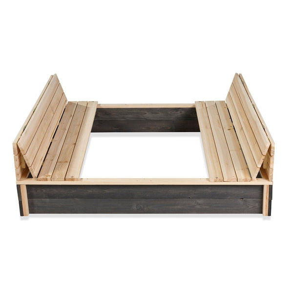 Aksent wooden sandbox 136x132cm