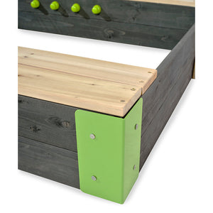 Aksent wooden sandbox with kitchen 200x140cm