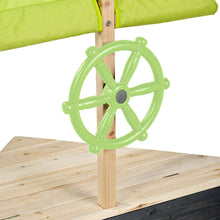Cargar imagen en el visor de la galería, Arenero de madera en forma de Barco Aksent 190x90cm
