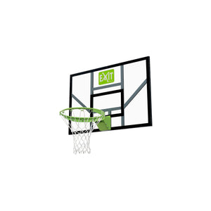 EXIT Dunkring Basketball Hoop with Net - Green