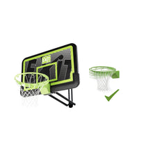 Load image into Gallery viewer, EXIT Dunkring Basketball Hoop with Net - Green
