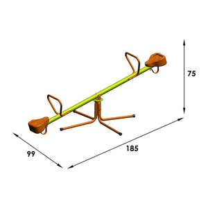 Cocu rotating garden swing