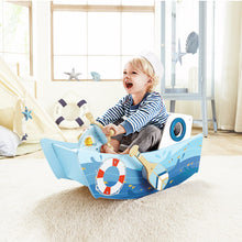 Load image into Gallery viewer, Wooden Rocking Chair The Captain&#39;s Ship
