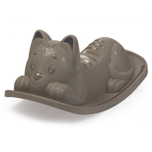 Gray cat rocker