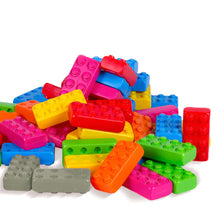 Load image into Gallery viewer, Junior Bricks 110 building blocks

