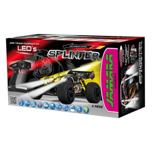 Cargar imagen en el visor de la galería, Buggy RC Splinter Desert 4WD 1:10 LiPo con LED - JAMARA
