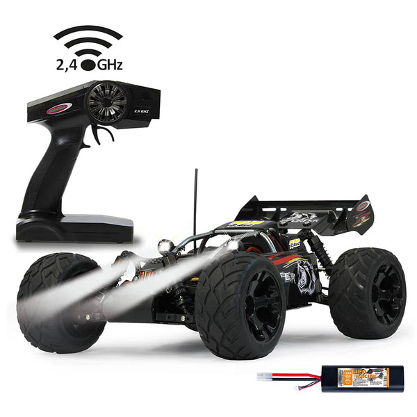 Buggy RC Splinter Desert 4WD 1:10 LiPo con LED - JAMARA