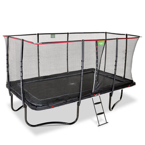 EXIT PeakPro Trampoline 244x427cm - Black