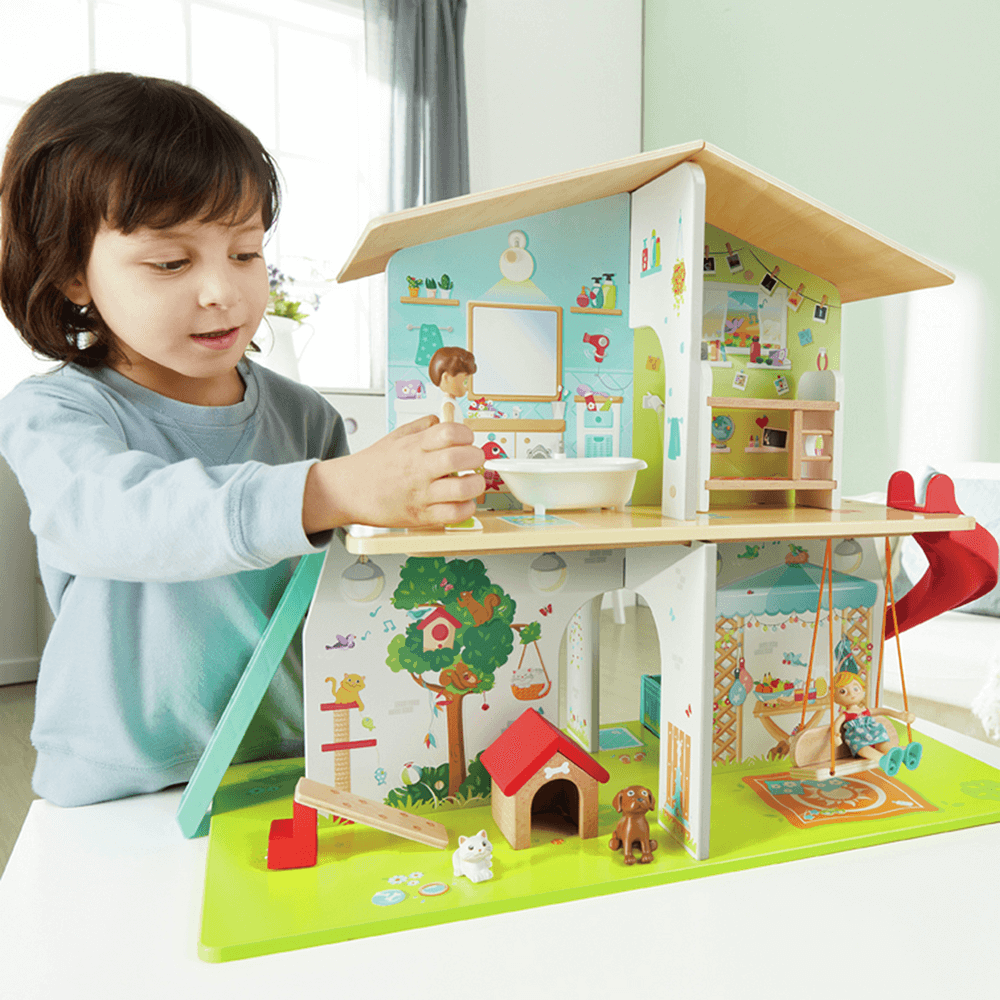 Interactive Dollhouse with Sound Effects