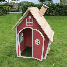 Load image into Gallery viewer, Fantasia 100 wooden Playhouse in Red
