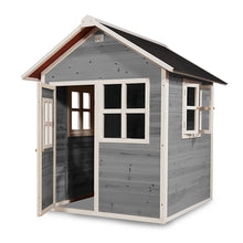 Load image into Gallery viewer, Gray Loft wooden Playhouse
