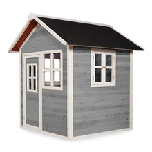 Load image into Gallery viewer, Gray Loft wooden Playhouse
