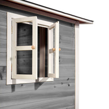 Load image into Gallery viewer, Gray Loft wooden Playhouse
