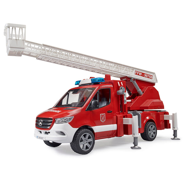 Mercedes Benz fire truck with lights and sounds