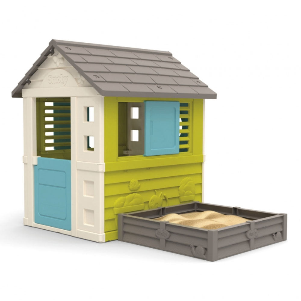 House with sandbox